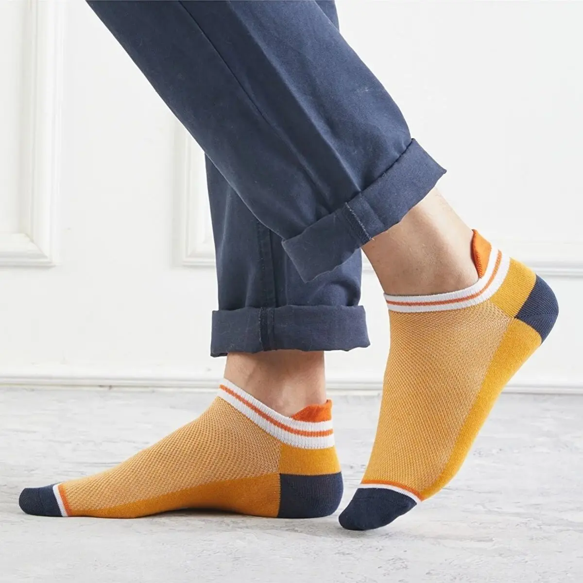 5- 10- 15 pairs Mens and Womens Socks Multicolor Breathable Comfortable High Quality Ankle Shallow Low Top Sport Tube Socks