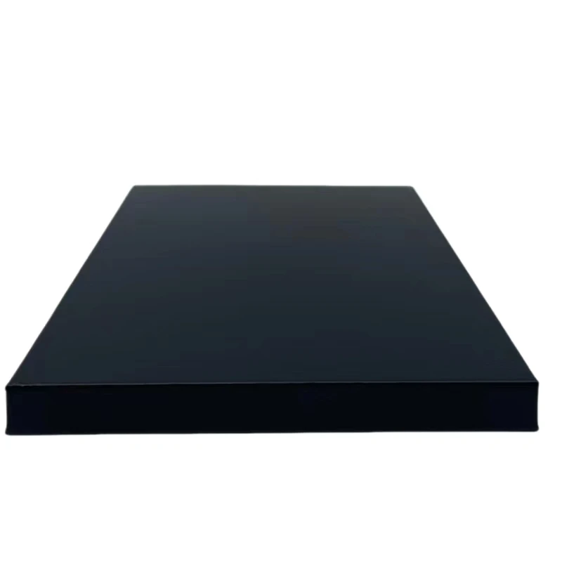 All black 7 inches hard cover video brochure with IPS screen 8G memory best price support customize