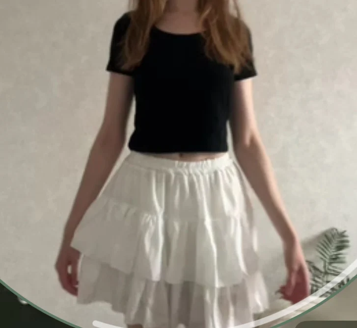 Elegant Pleated A-Line Skirt for Summer Chic Style photo review