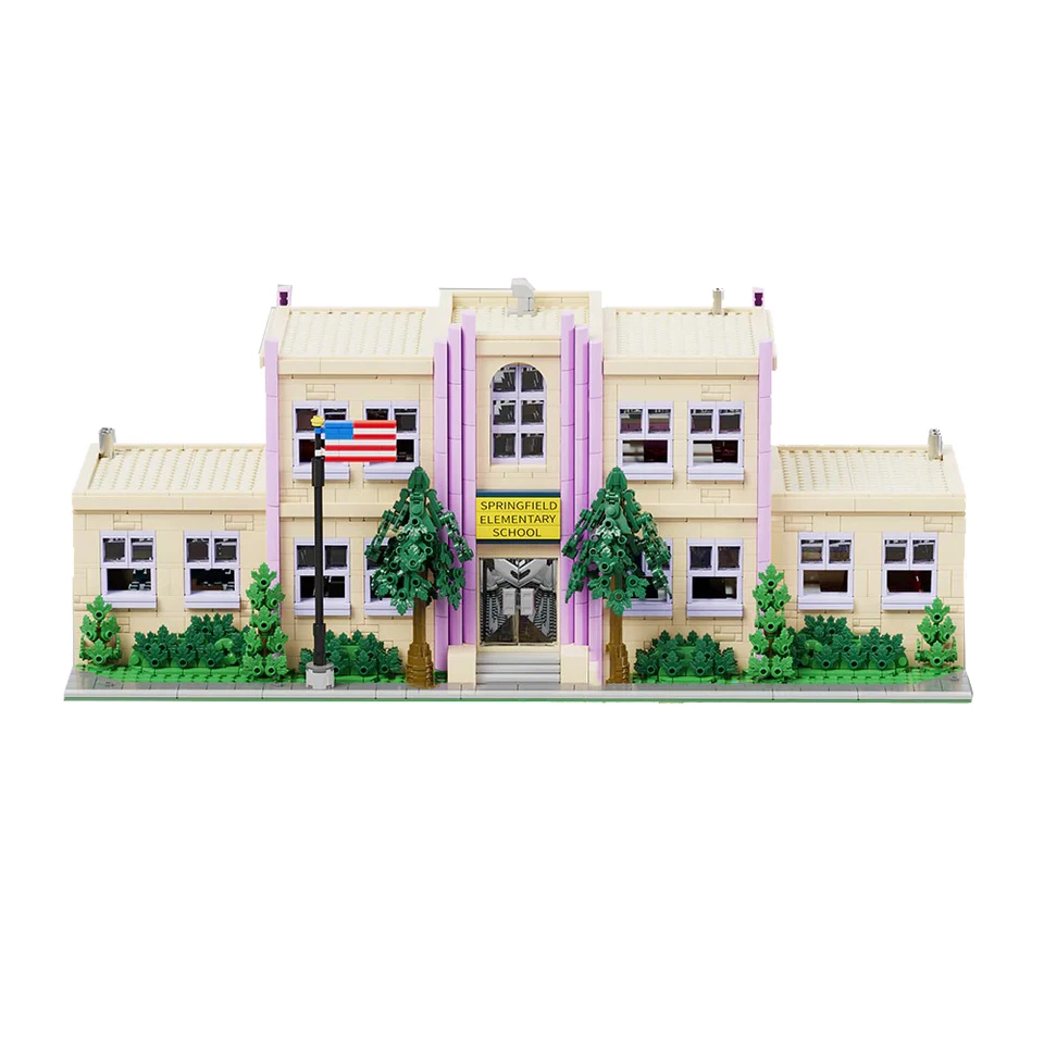 Springfield Elementary School Building Blocks Set
