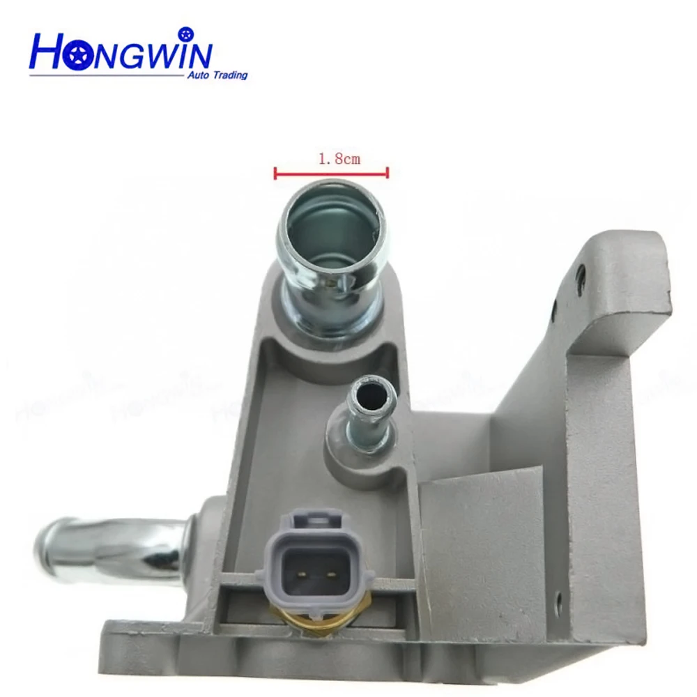 Water Outlet Engine Coolant Thermostat Housing With Sensor For Mazda 3 5 7 LF01-1517Z-Z14-CN,LF01-1517Z,1S7G8K556AJ, 1S7G8K556AJ Engine Coolant Thermostat Thermostat Housing Cover