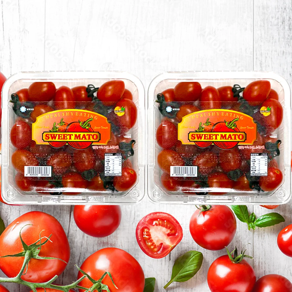 Red Sweet Tomato 1kg (500g 2 Packs) Mango Flavor Stevia Cherry Tomato  Diabetes Diet - AliExpress