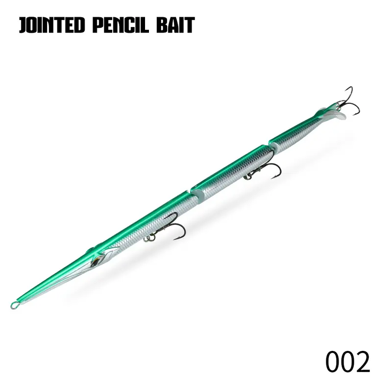 Hunthouse Jointed Pencil Bait 3 Section Fishing Lure 180mm/22g 255mm/30.6g Needle Sinking Swimbait For Bluefish Seabass Tackle - Image 14
