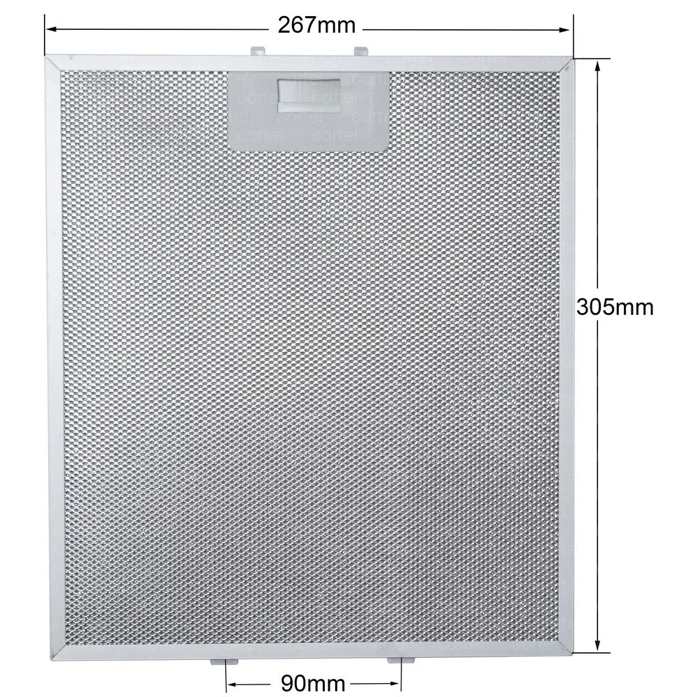480122102168 Elica Kit0010805 Cooker Hood Mesh Filter Metal Range Hood Grease Filter Exhaust 