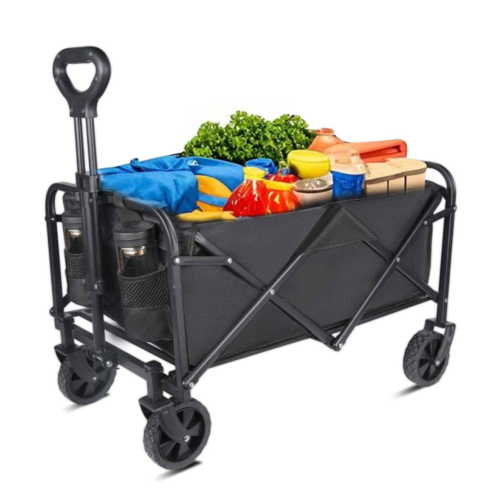 wagon cart folded compact