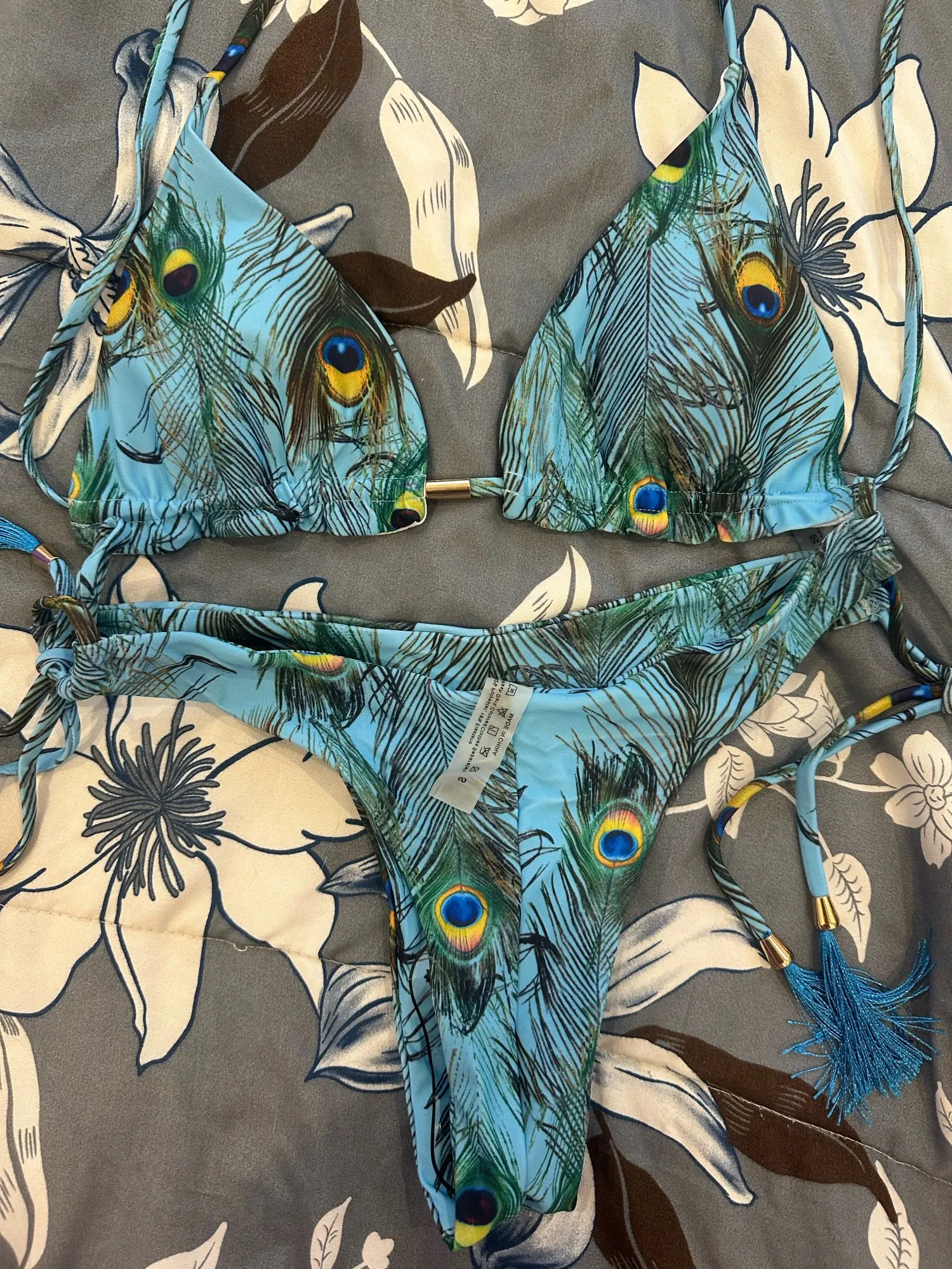 RUOTONGSEPT Bikini Women's Swimsuit 2022 New Swimwear Female Sexy Bikinis Set Push up Swimming for Bathing Suit Women Swimsuits photo review