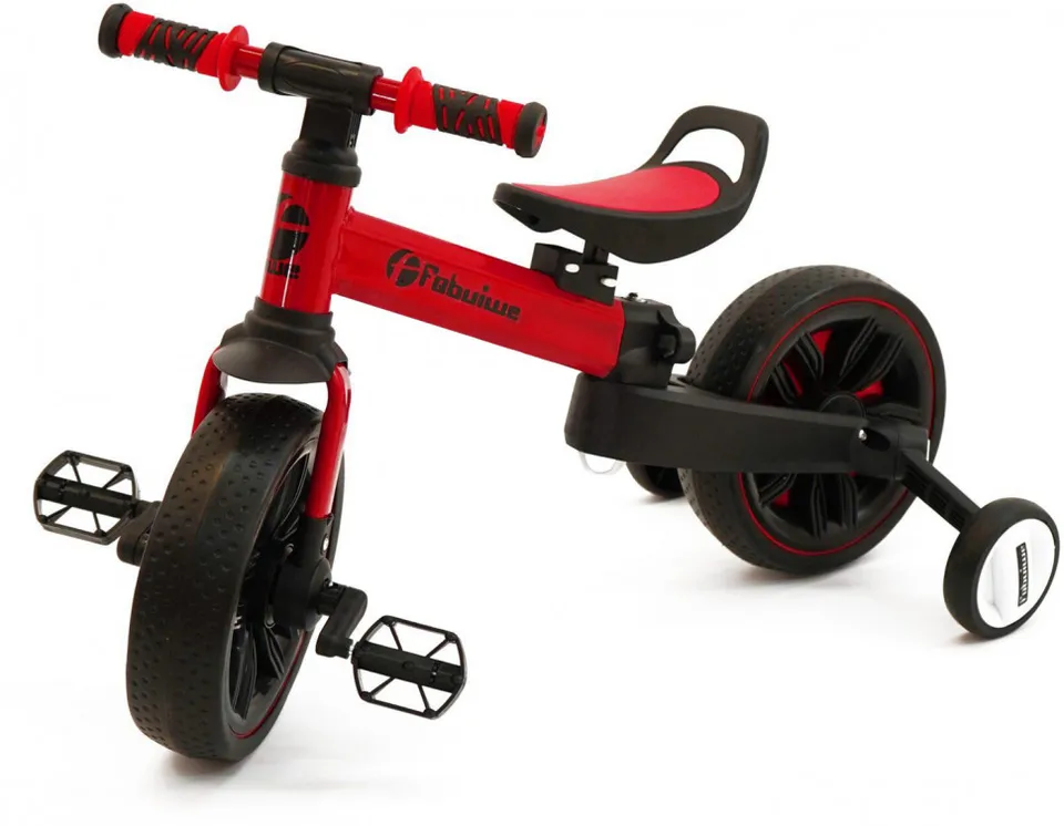 子供用自転車-Bebogovel 3 in 1 Fobuiwe 110-fb-110-赤 (fb-110