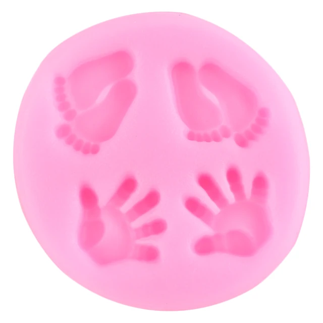 Baba Szilikon Formák Lábak Kézi Fondant Penész Zuhany Torta Díszítő Szerszámok Cukorkás Gyanta Agyag Csokoládé Gumpast - Image 6