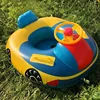 Big Inflatable Baby Swimming Rings Seat Floating Sun Shade Toddler Swim Circle Fun Pool Bathtub Beach Party Summer Water Toys 3
