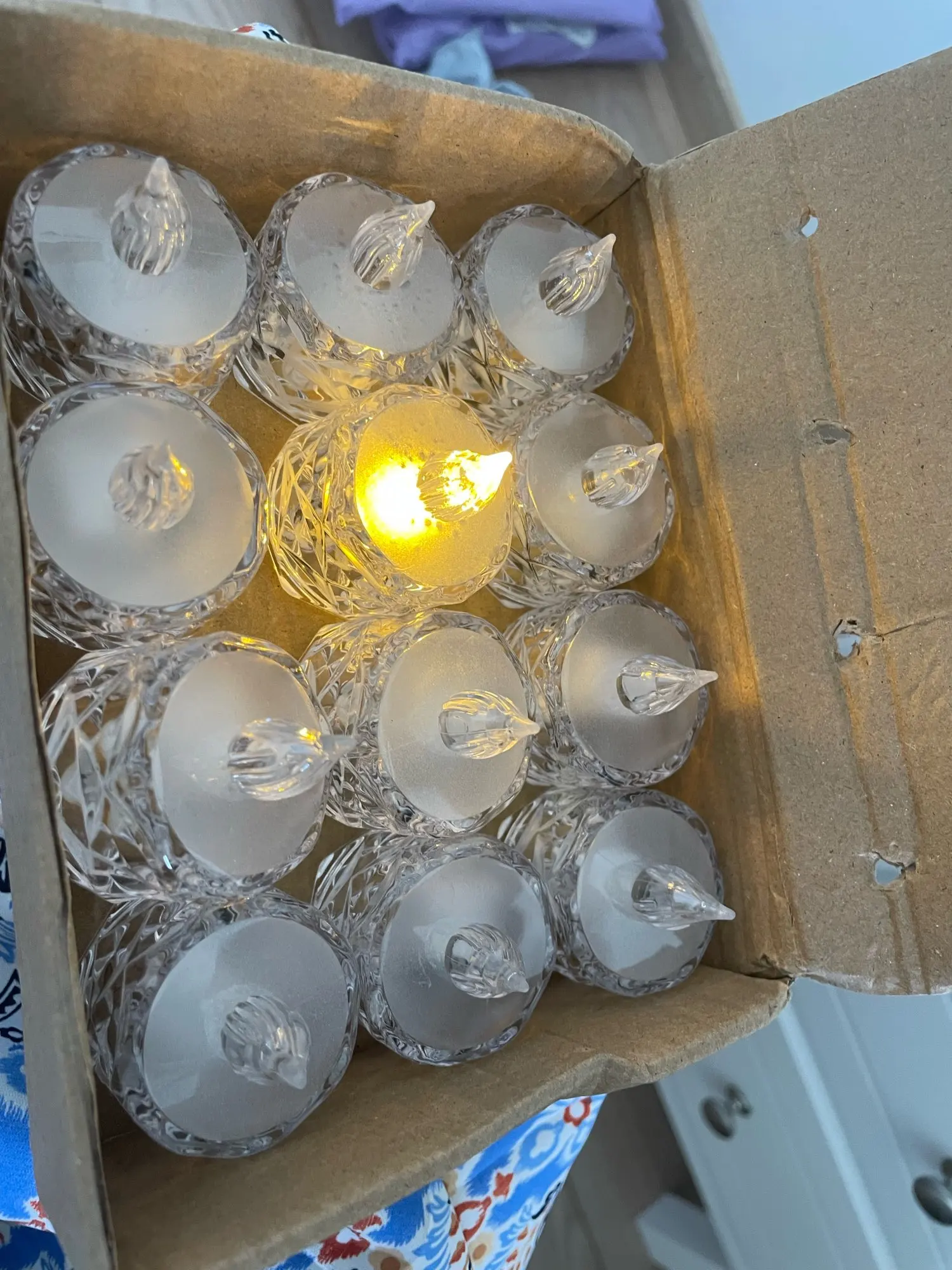 Flameless LED Crystal Candle photo review