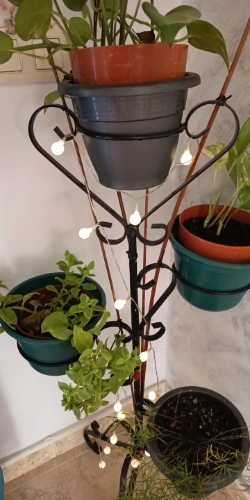 Guirnalda de luces LED con USB y batería, lámpara para exteriores, jardín, boda, decoración de Navidad, 10M photo review