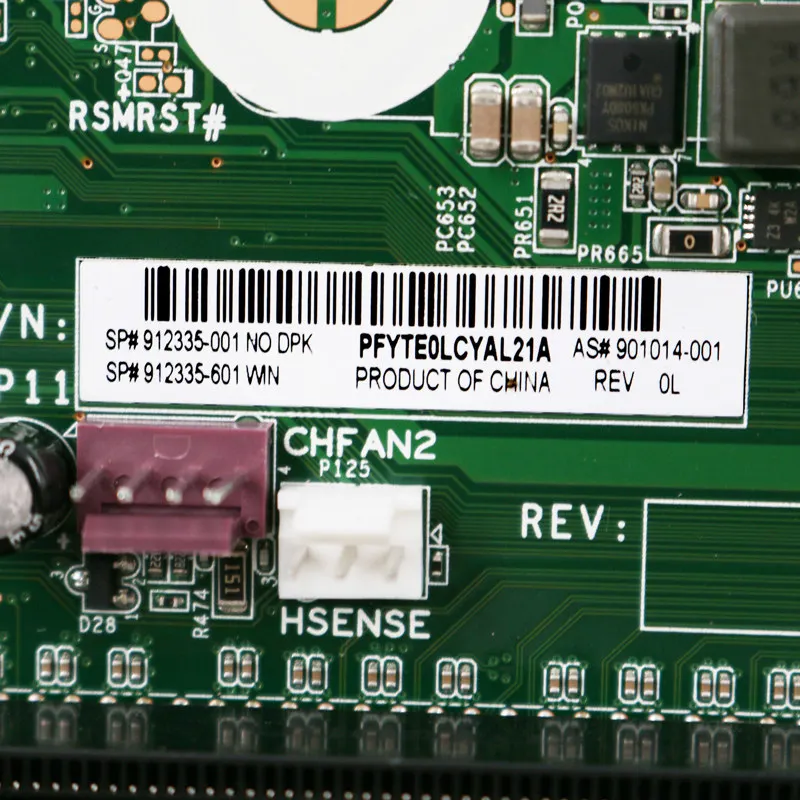 Carte Mère HP EliteDesk 800 G3 MT - 912335-001 / 901014-001 / 912335-601 - Occasion