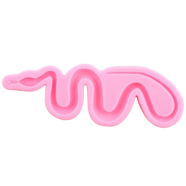 Halloween Pók Szilikon Formák Kígyó Fondant Penész Barkács Tréfa Állati Torta Díszítő Szerszám - Image 6