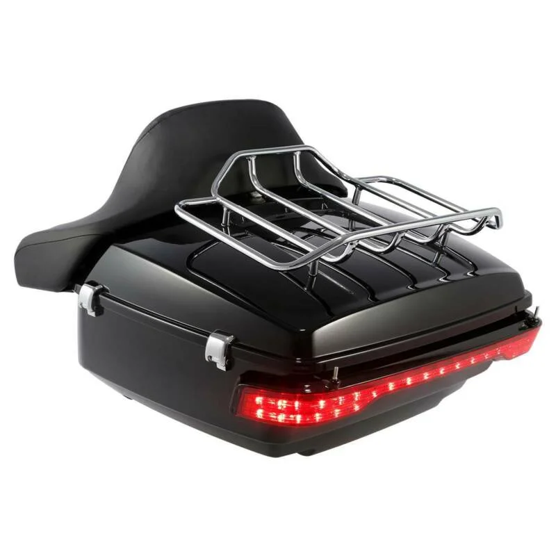 

Коврик для багажника King Pack и светодиодный задний фонарь подходит для Harley Tour Pak Road Glide 14-22