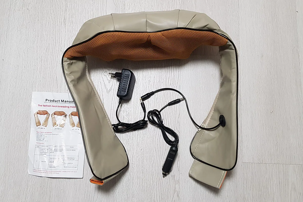 Shiatsu Neck And Back Massager With Soothing Heat – Kayla Stores