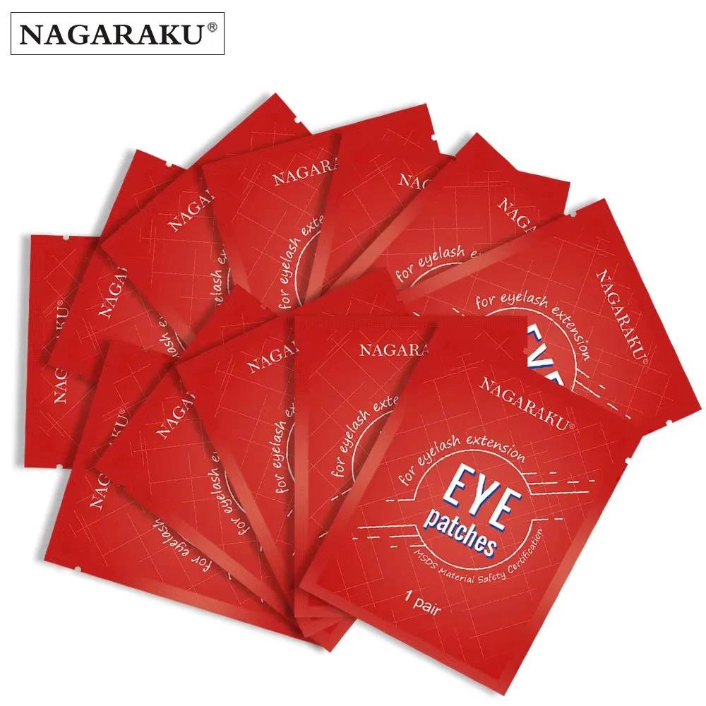 NAGARAKU Eyelash Extension Eyepads Gel Eyepads Hydrogel Eyepatch Under Set High Quality Lint Free Makeup Tools eyelash patches eyelash pads eyelash accessories eyelash extension supplies eye patches