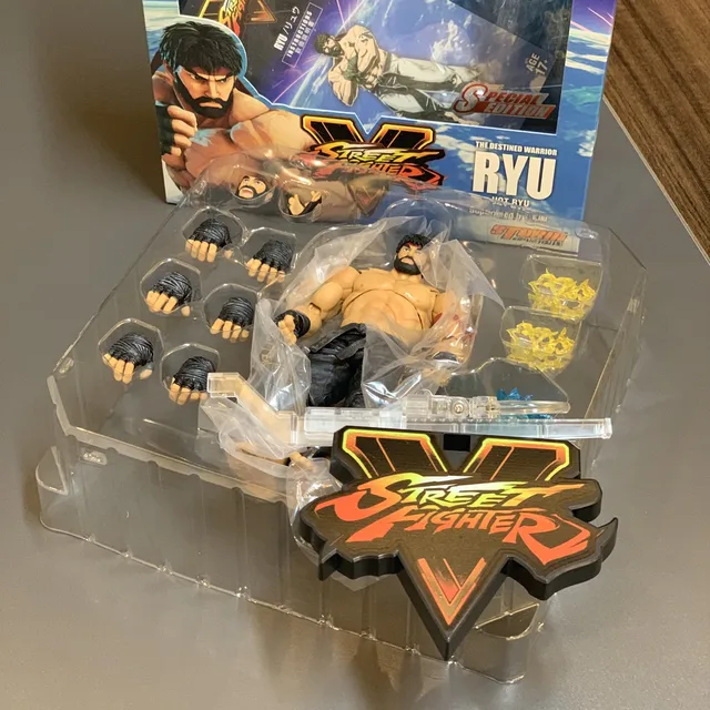 Boneco Guile Street Fighter Storm Collectibles 1/12 Ryu Ken