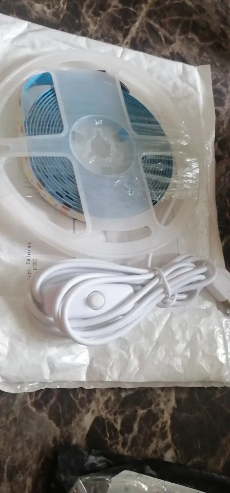 DC5V USB LED Strip 2835 Dimmable Touch Switch Backlight TV Light photo review