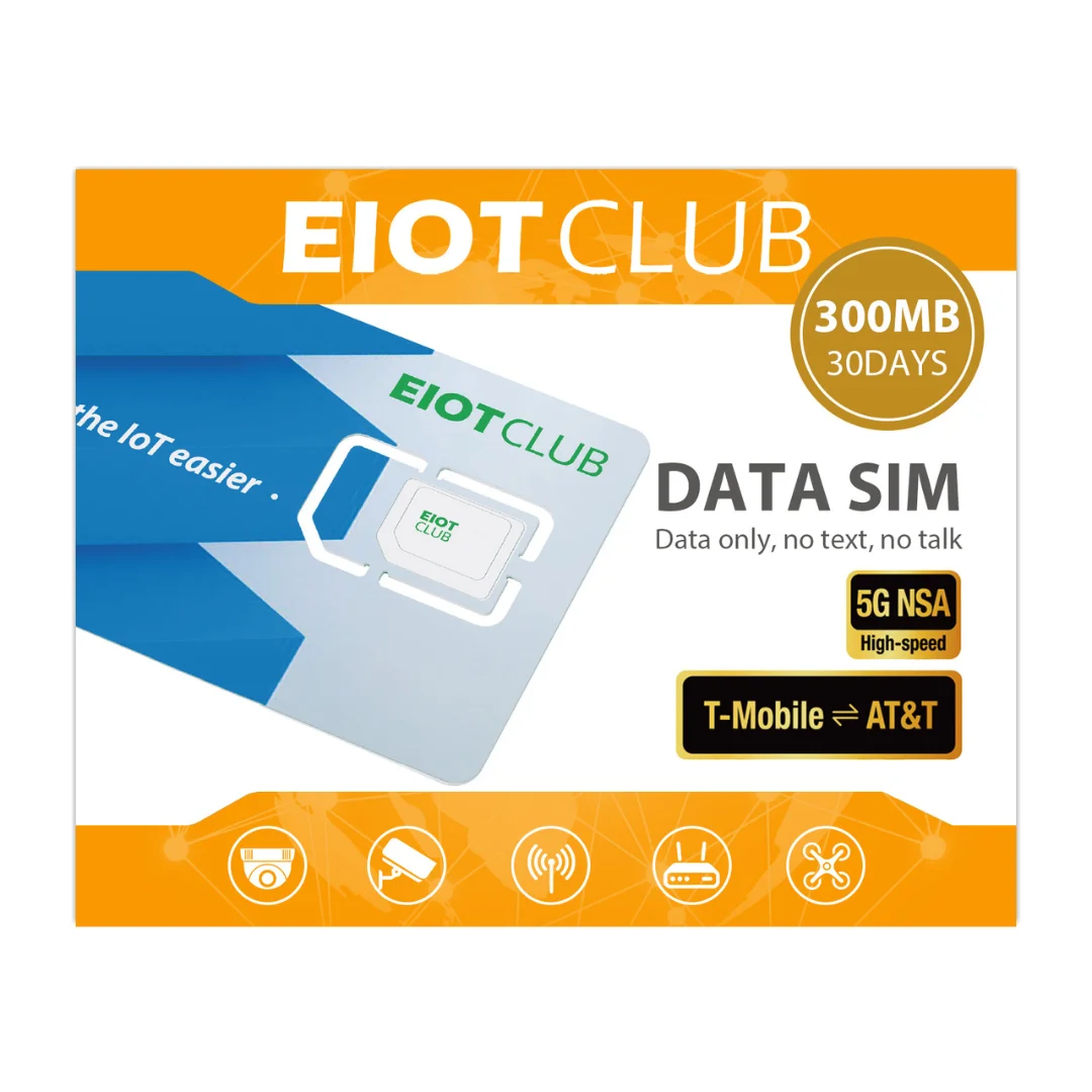 Prepaid SIM Card for 5G 4G IoT Devices