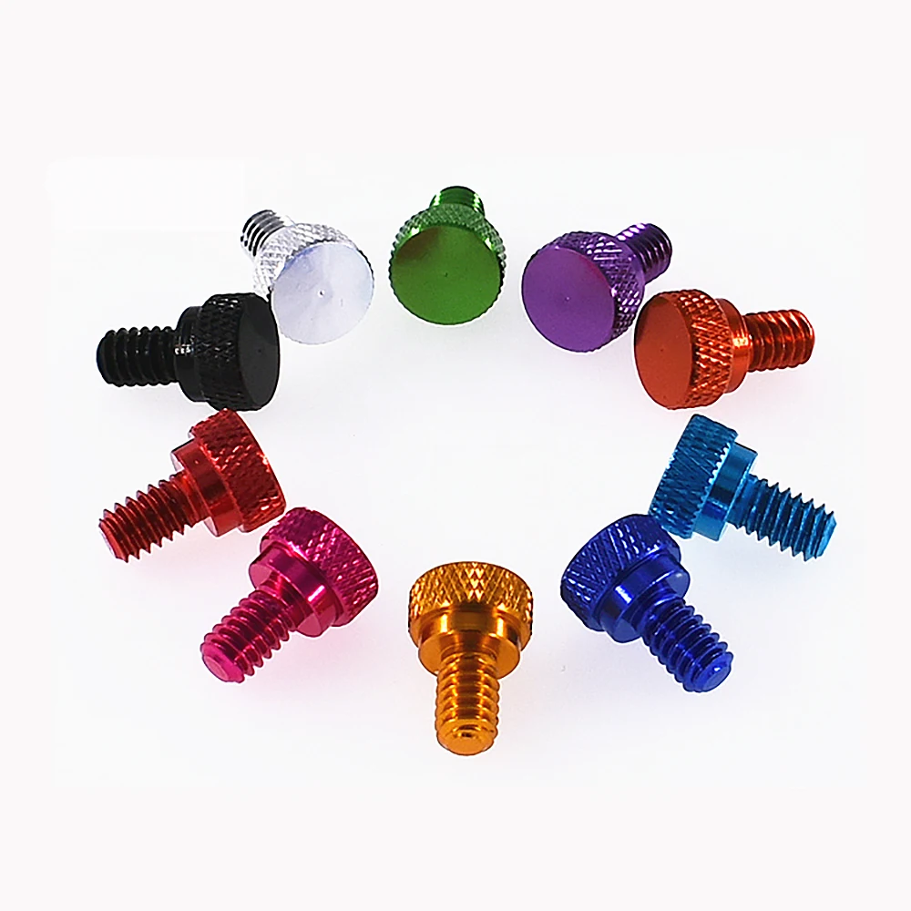 colourful-thumb-screw-unc-1-4-20-3-8-5-8-1-2-aluminum-alloy-flat-head