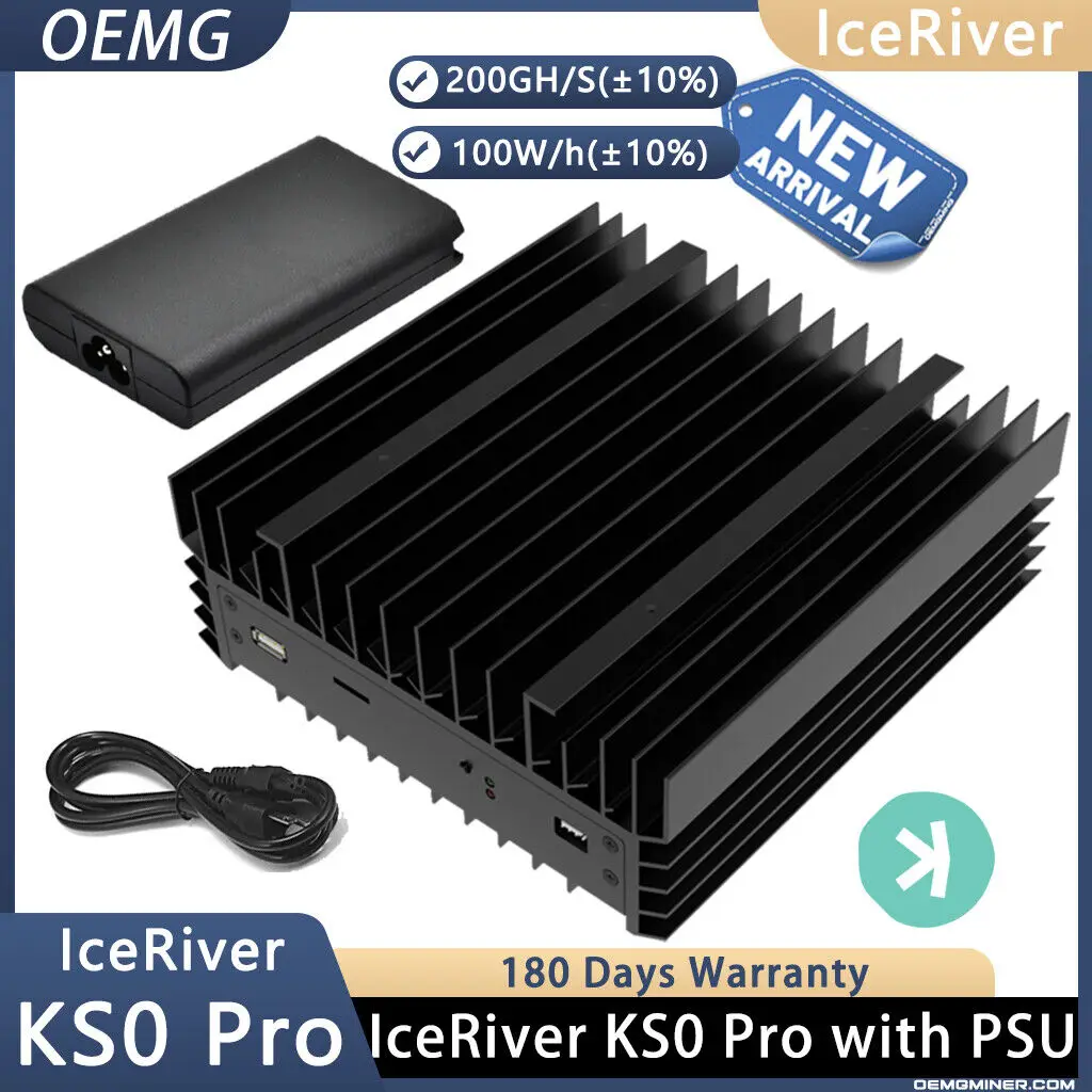 

BUY 3 GET 2 FREE NEW DEAL - IceRiver KS0 PRO (200 GH/s) Kaspa (KAS) Miner A