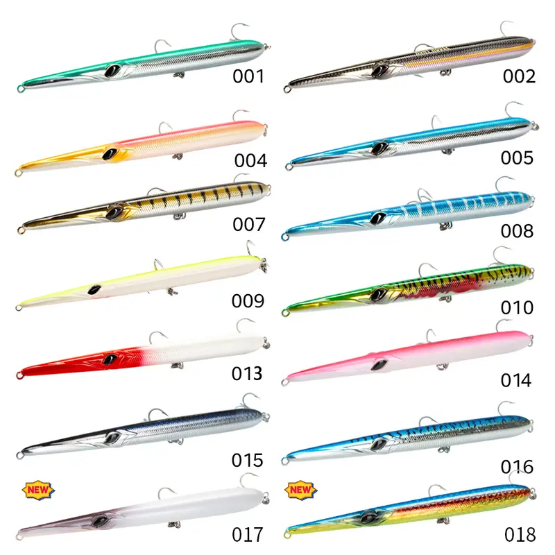 Hunthouse Fishing Lure Needle Stylo Long Casting Pencil Floating 205/180/160mm Isca Artificial Leurre Souple Carp Fishing Lure - Image 5
