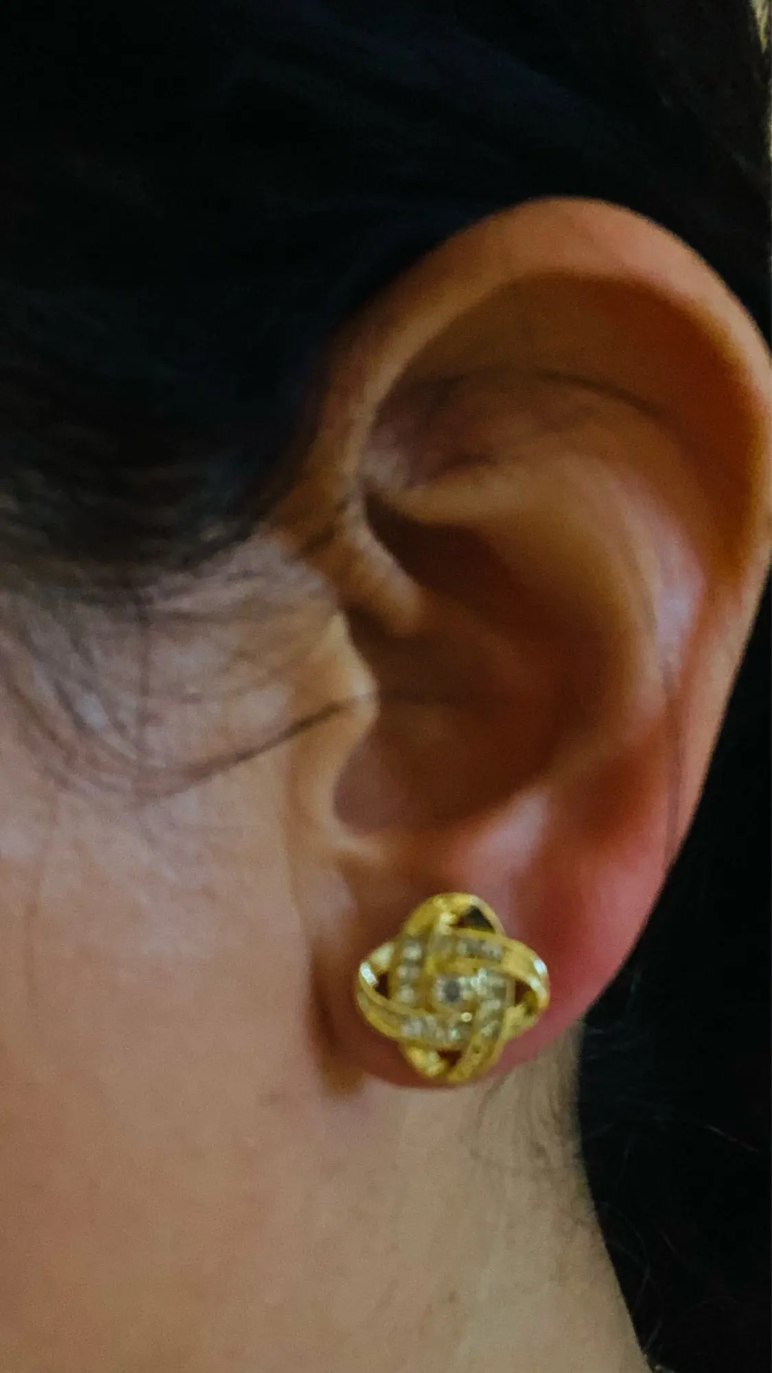 Light Luxury Zircon Stud Earrings photo review