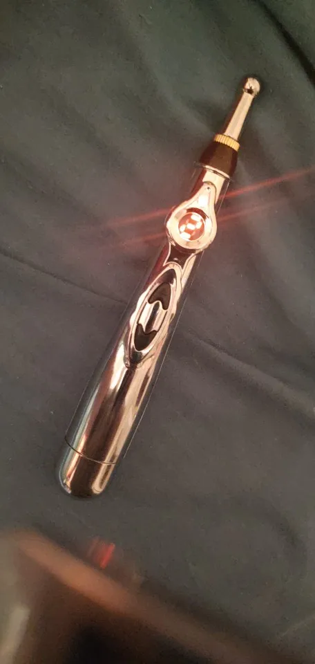 Elektrischer Akupunkturstift - Meridian Therapie für Schmerzlinderung und Massage photo review