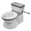 Baby Potty Toilet Seat Realistic Potty Training Seat for Toddlers Boys Girls With  Wipe Storage Music Playing Function 1