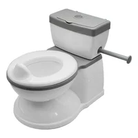Baby Potty Toilet Seat Realistic Potty Training Seat for Toddlers Boys Girls With  Wipe Storage Music Playing Function 1