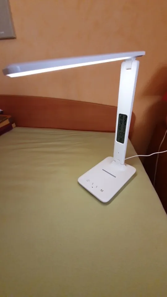 Multi-Function LED Desk Lamp with Wireless Charger photo review