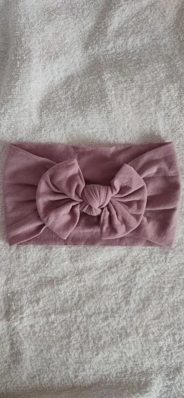 Cute Floral Nylon Baby Headband photo review