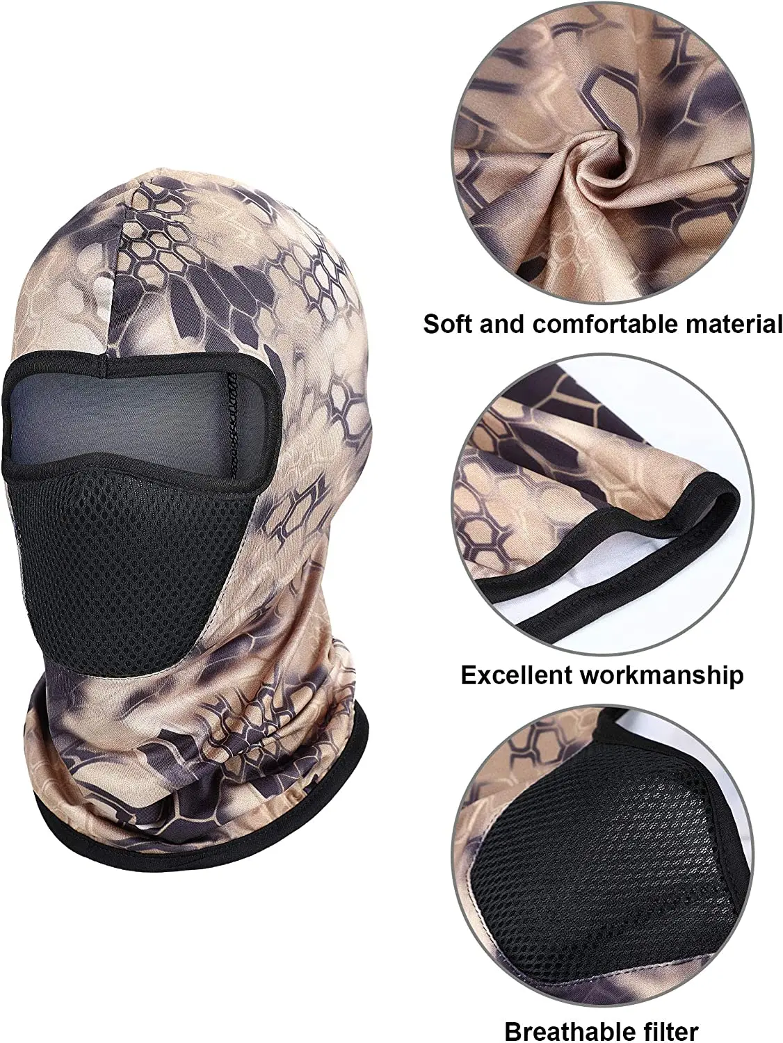 Balaclava Gesicht Maske Herren Sturmhaube Gesicht Abdeckung UV Schutz Volle Gesicht Bedeckt Unisex Winter Balaclava – Detail 8