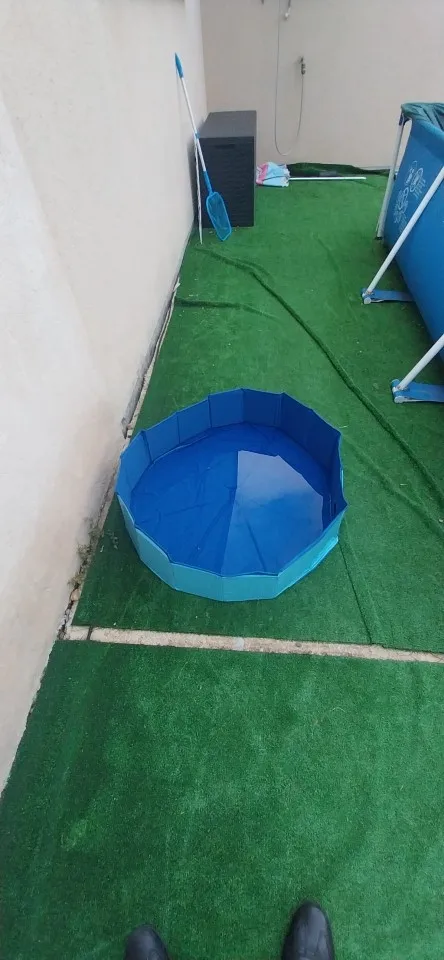 SplashPaws Dog Pool – Inflatable Sprinkler Pad & Cooling Play Mat