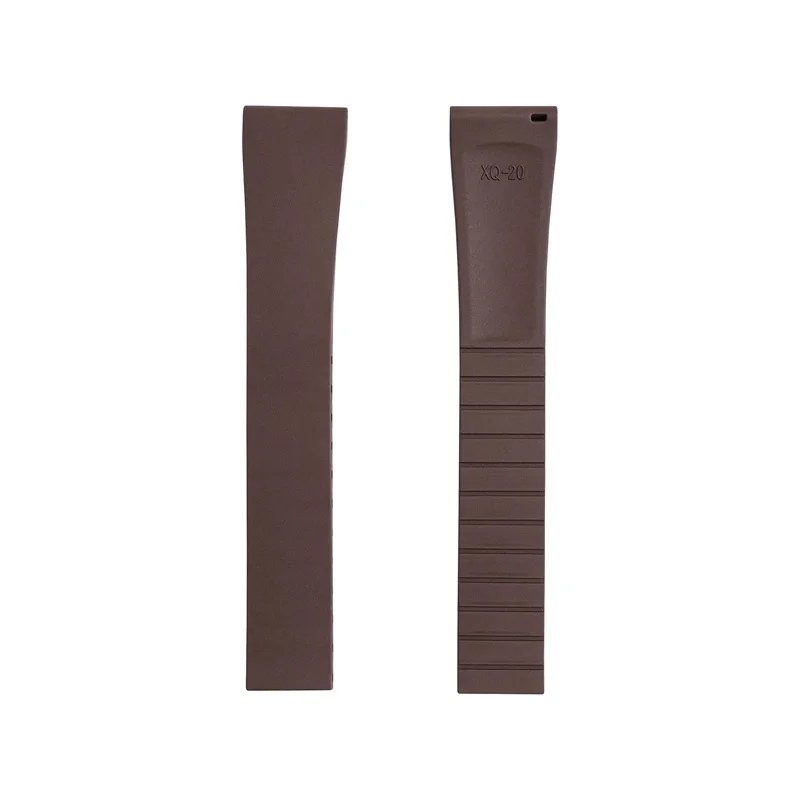 Premium Fluoro Rubber Adjustable Watch Band - Universal Fit with Fast Release