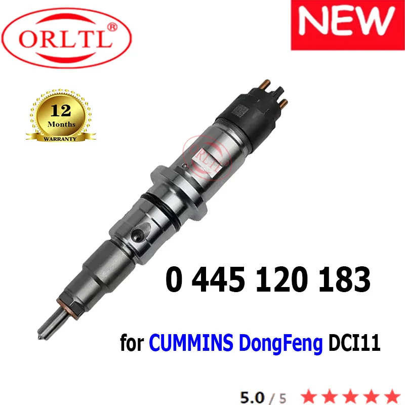 

ORLTL NEW 0445120183 Common Rail Injector 0 445 120 183 Diesel Fuel Nozzle 0445 120 183 For Dong Feng Engine