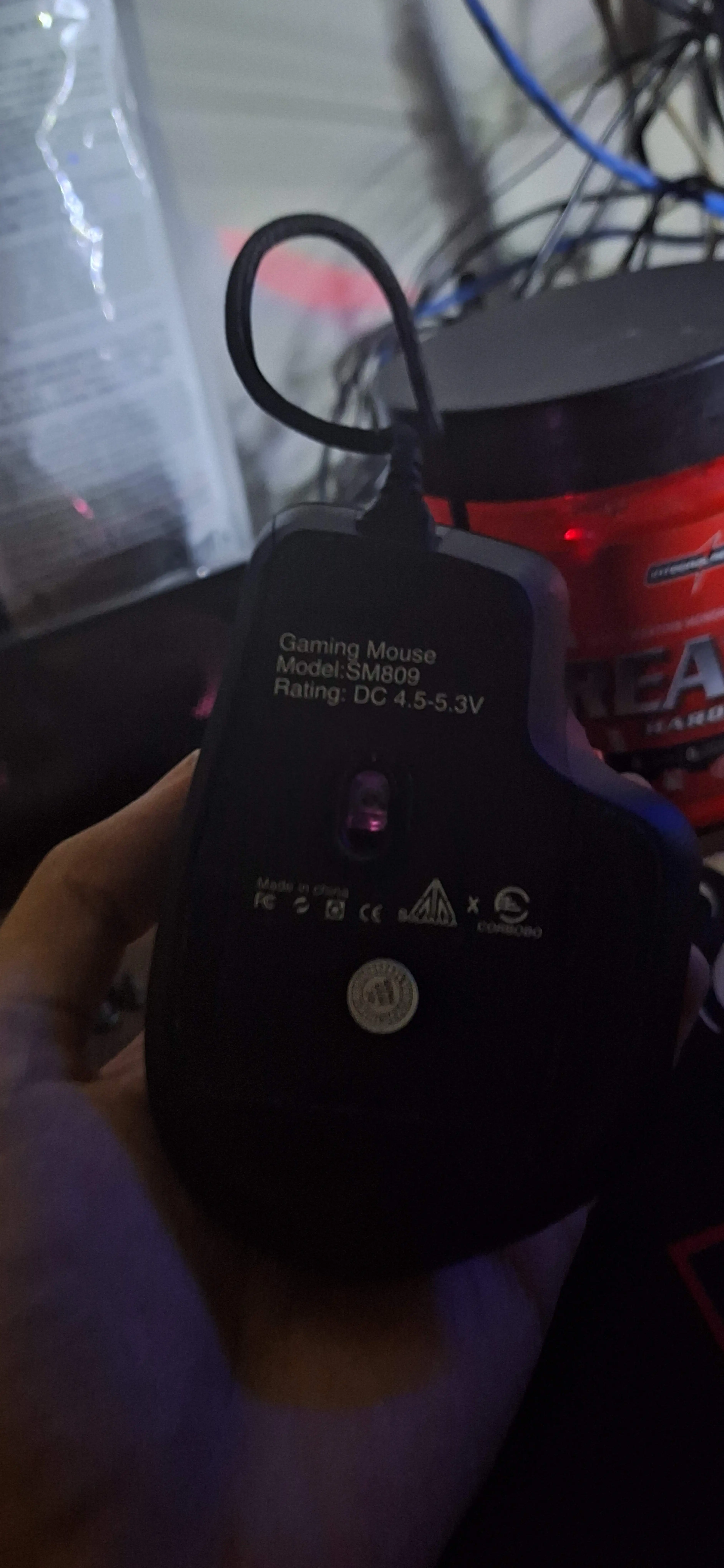 SOLAKAKA SM809 Wired RGB Gaming Mouse 22800 DPI MMO photo review