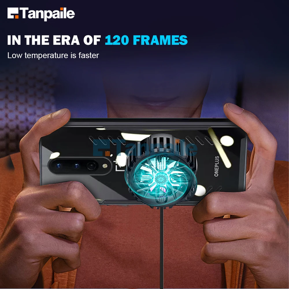 Magnetic Cooling Phone Case For Oneplus 8 8T Pro Shockproof Casing Heat Dissipation Cover Magsafe Funda Capa Bumper