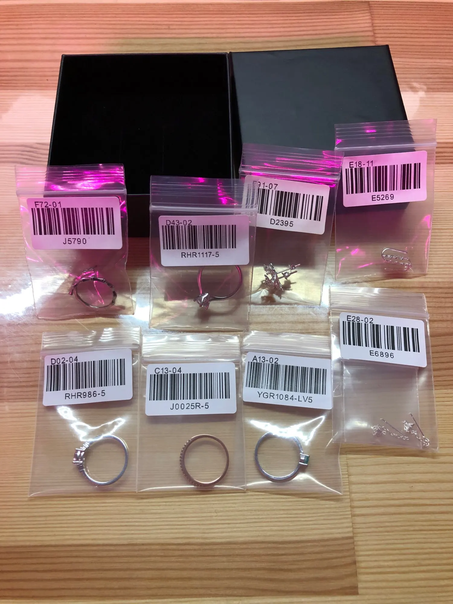 Silver tourmaline ring