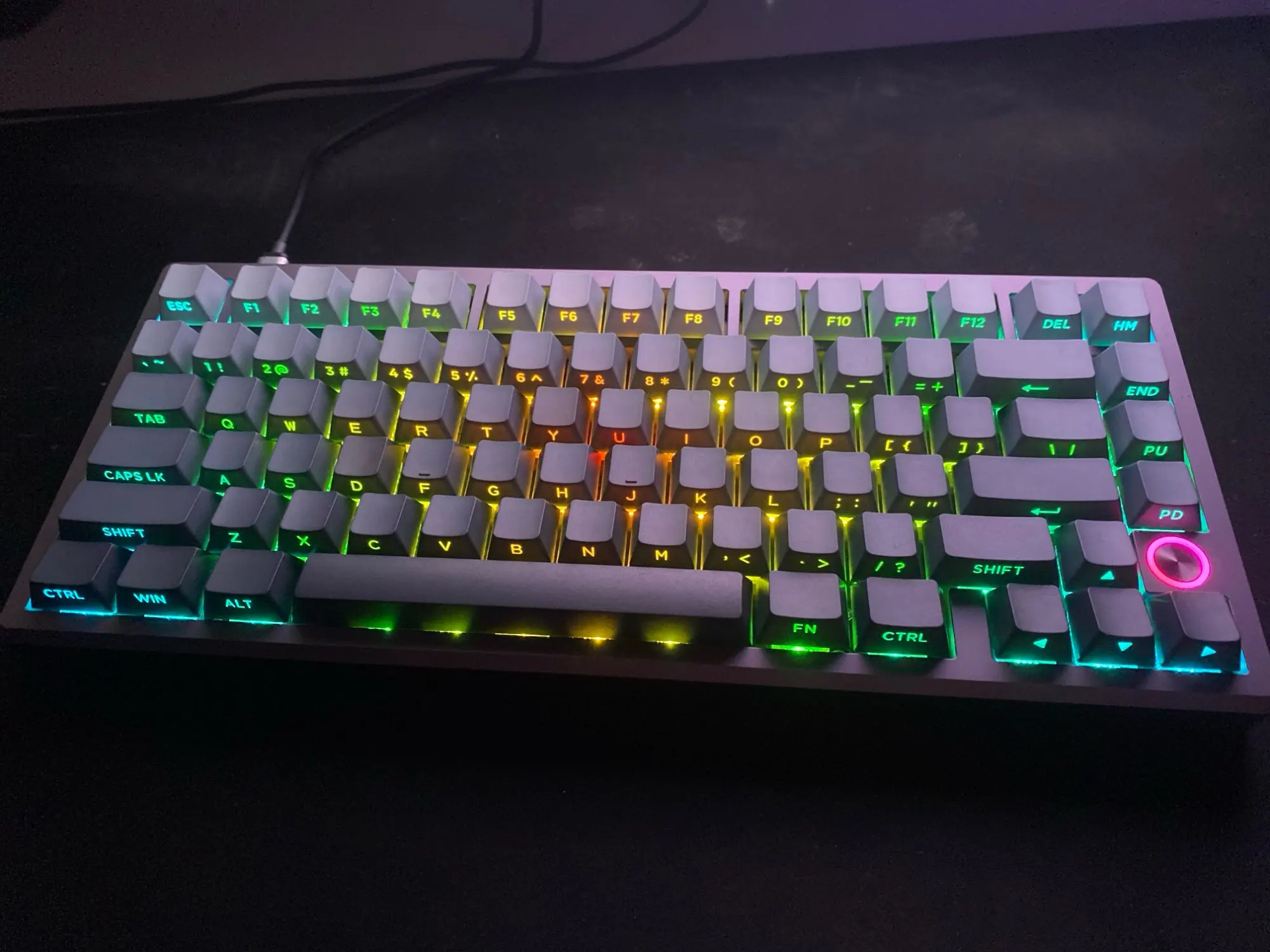 Everglide Su75pro Magnetic Switch Keyboard Su75 Pro Wired Keyboard