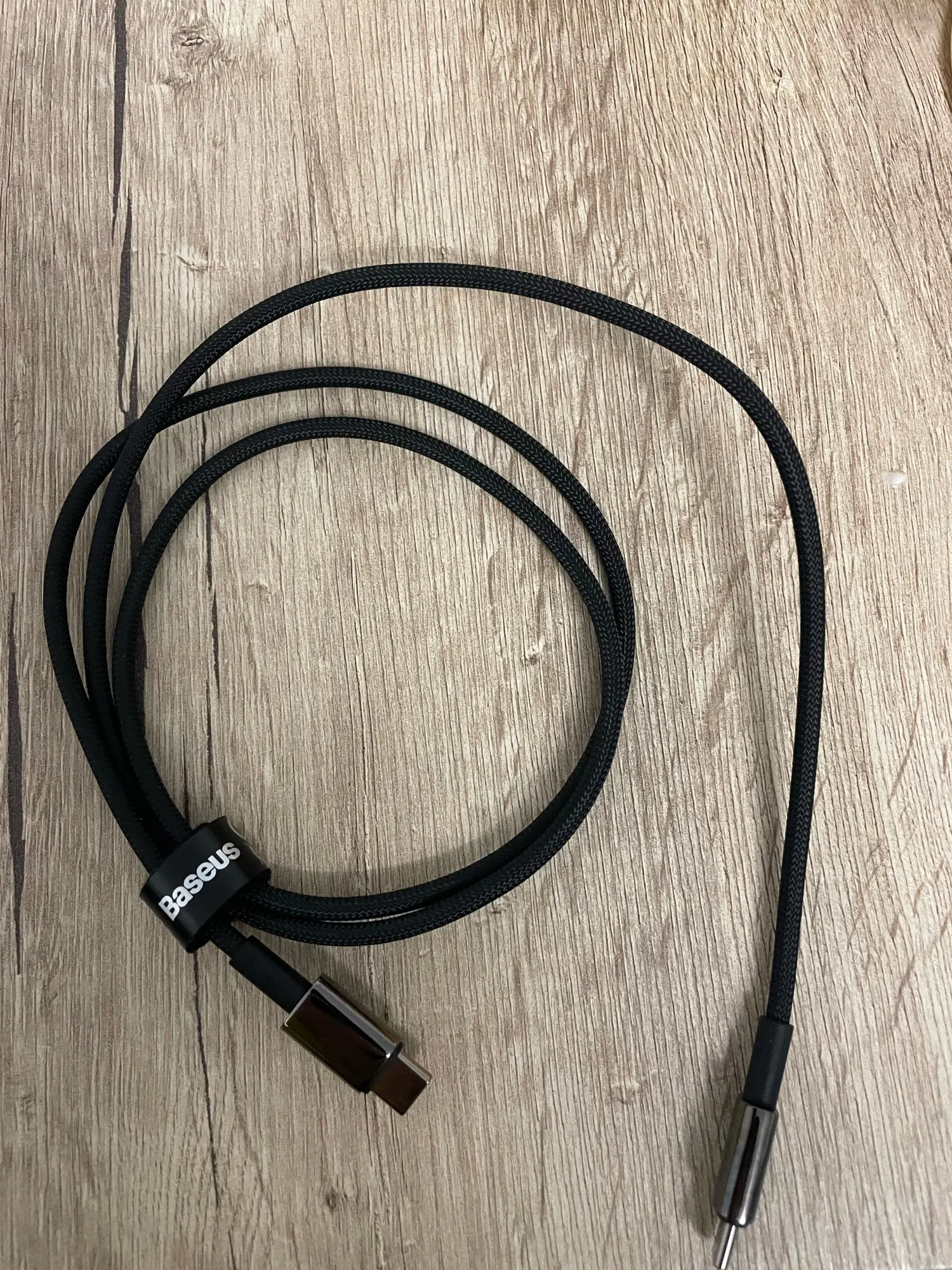 Baseus 100W Type C Cable for iPhone 15 Macbook Samsung Xiaomi photo review