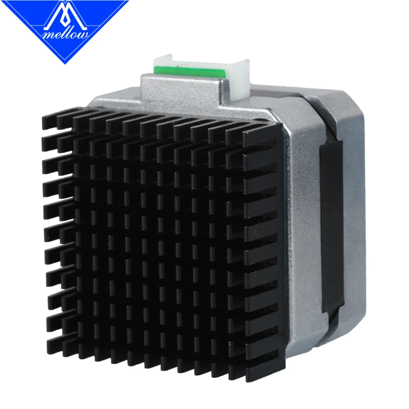 3D Printer Aluminum Motor Heatsink Extruded Heat Dissipation Electronic Heat Sink For Nema17 42 Stepper Motor Ender 3 Mellow 3d printer parts