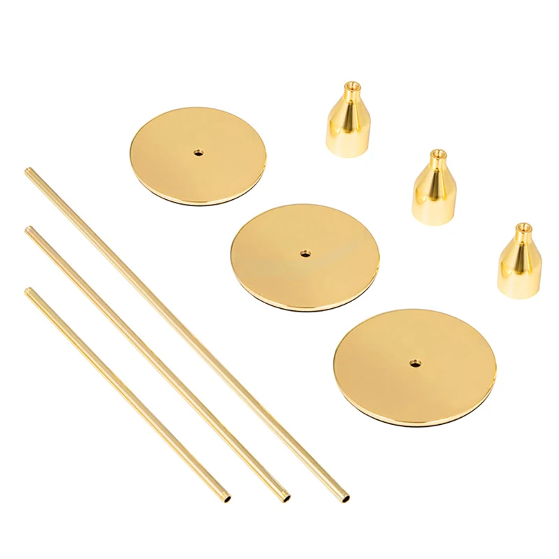 Metal Candle Holders European style Candlestick Fashion Wedding Table Candle Stand Exquisite Candlestick Christmas Table 3Pcs/Set candle holders