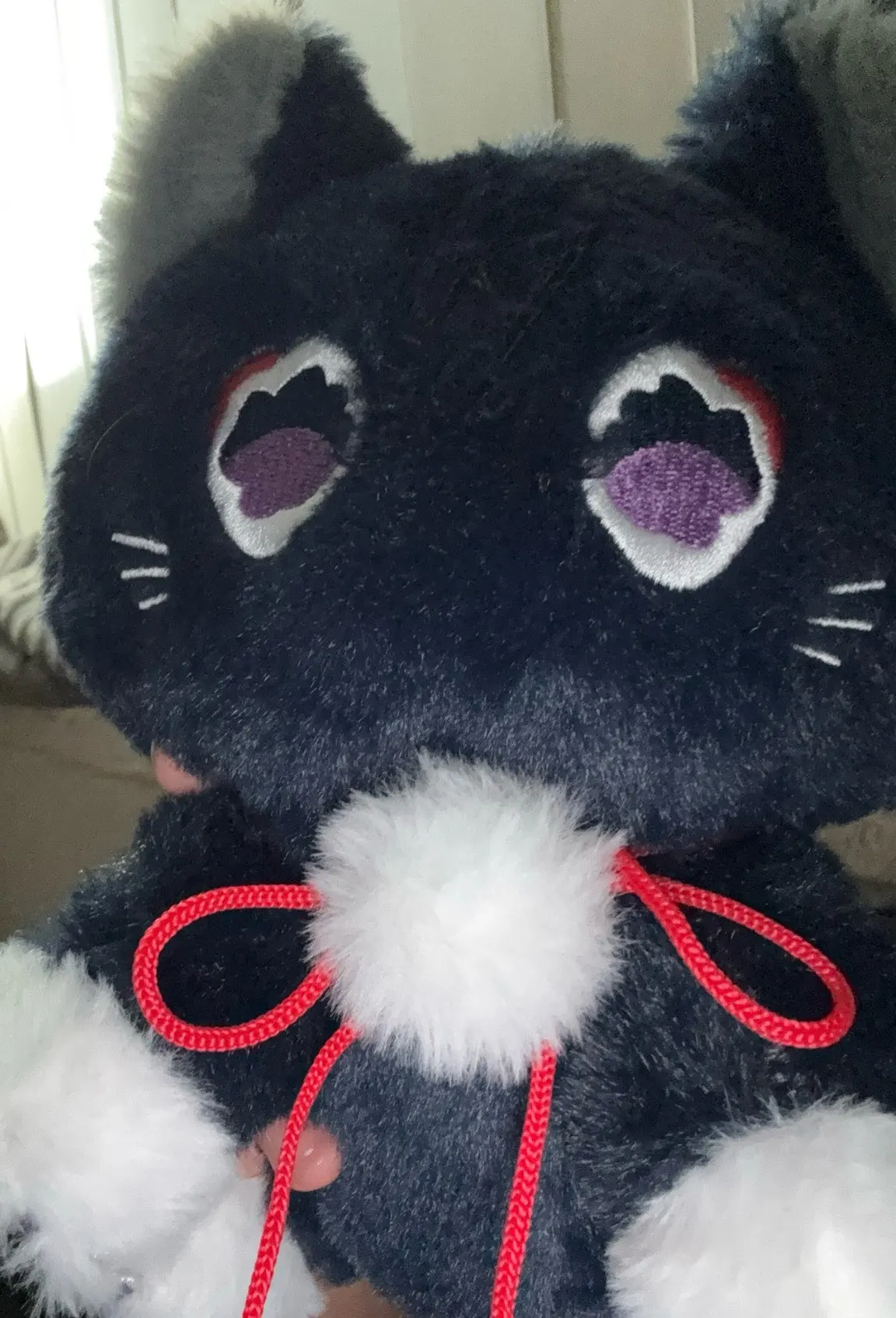 The Scarameow Plushie photo review