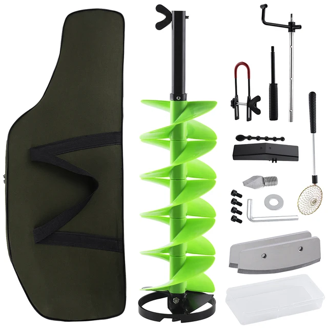 Hand Auger Ice Auger Center Point Vevor Ice Auger Reviews E-Drill