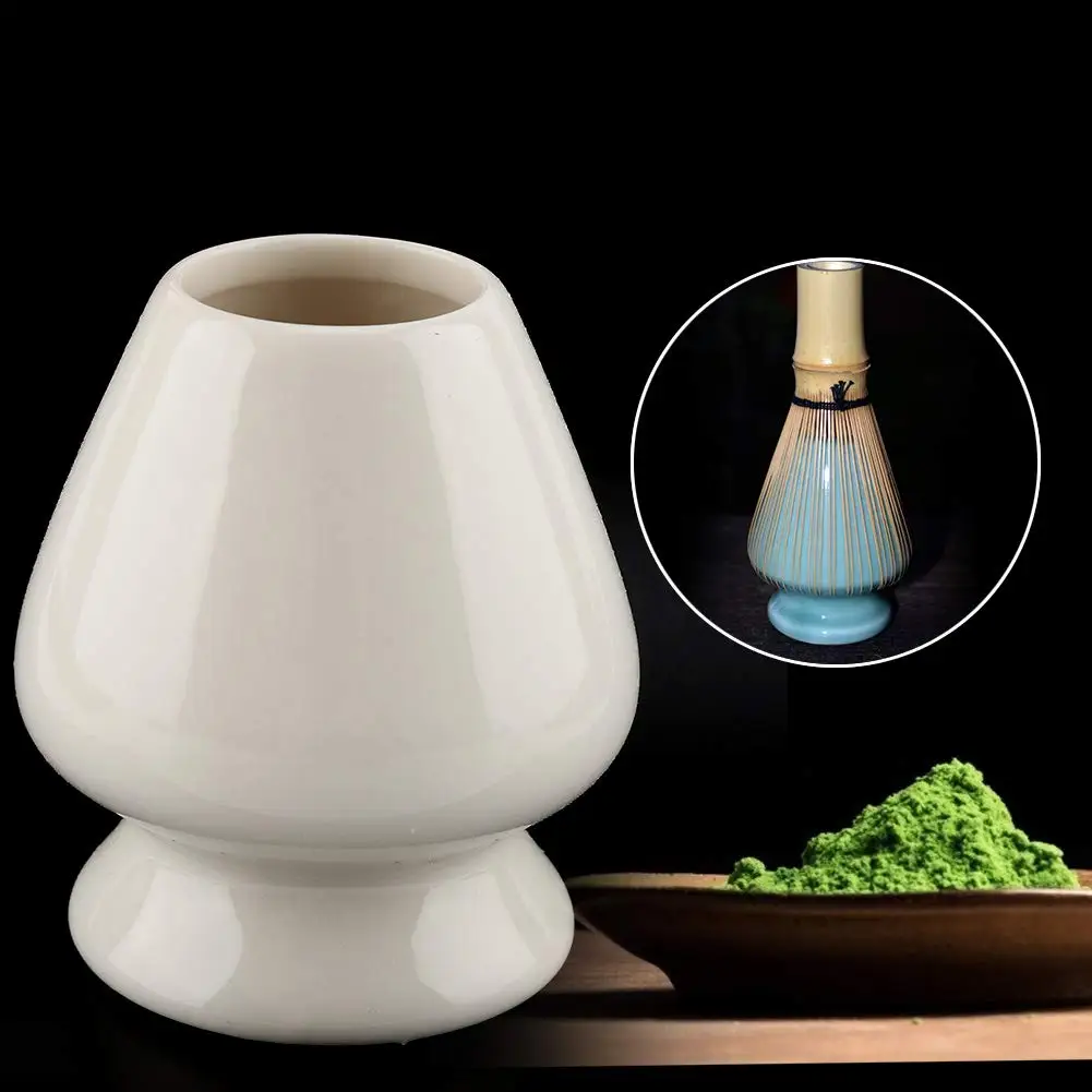 Matcha stirrer stand Tea whisk stand Ceramic traditional tea set Matcha tea whisk authentic Japanese accessories