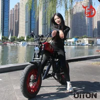 US Stock Diton H1 52V 1500W Urban Style Electric Motorcycle 30Ah Battery Modern City E-Bike for Adults