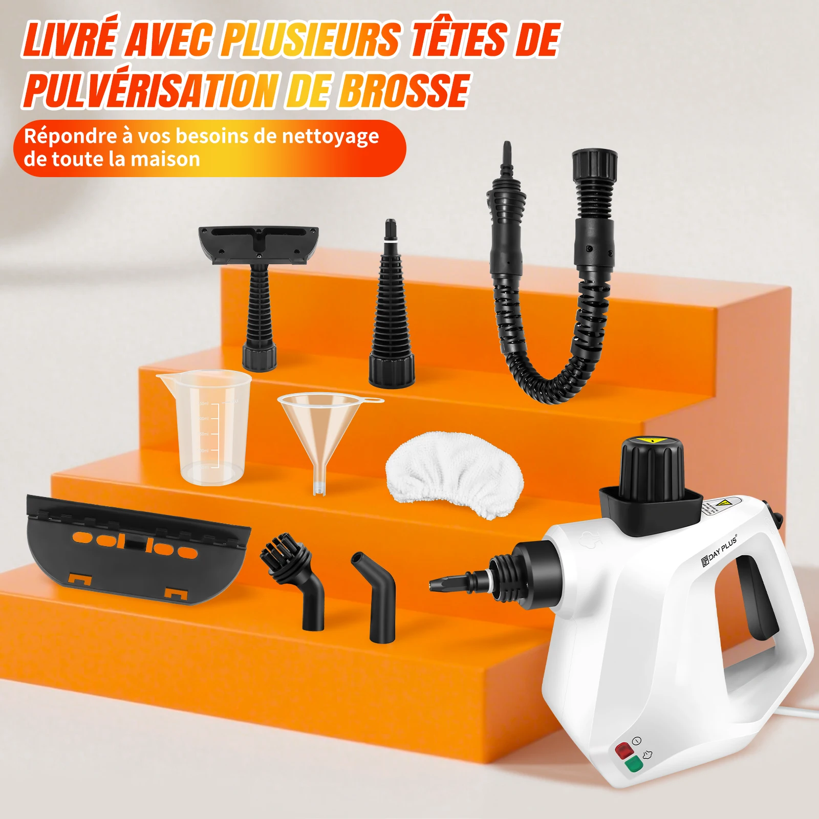 Nettoyeur vapeur portable haute pression 3800W
