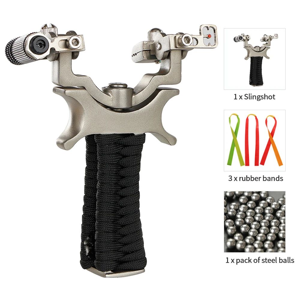 Professional Magnetic Ring Hunting Slingshot with ABS Construction Description Image.This Product Can Be Found With The Tag Names Slingshot, Sports Entertainment