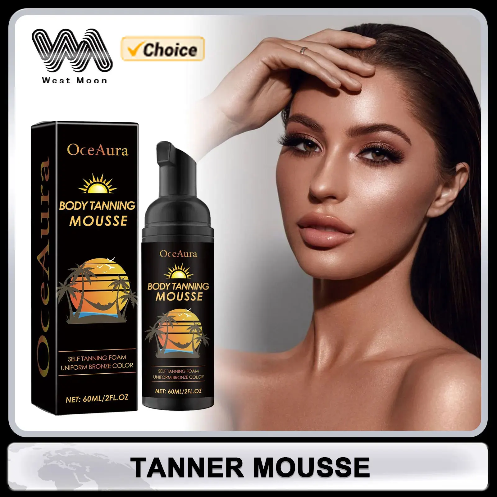 Tanning Gel Cream Tanning Spray Sunburn Repairing Dryness Removal Moisturizing Body Refreshing Sunscreen Summer Beach Fake Tan Sunless Self Tanner